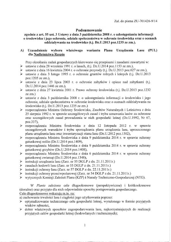 Ilustracja do tematu Decyzja Ministra Środowiska 